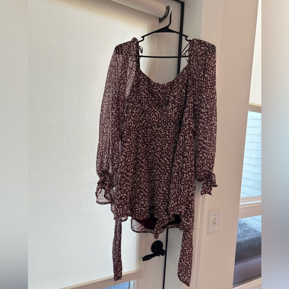 Babydoll Romper w/ Tie Back